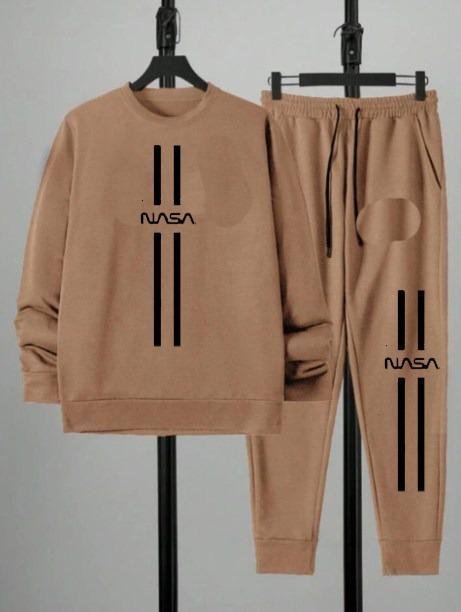 2 Pcs Unisex Dri fit Printed sweatshirt Tracksuit