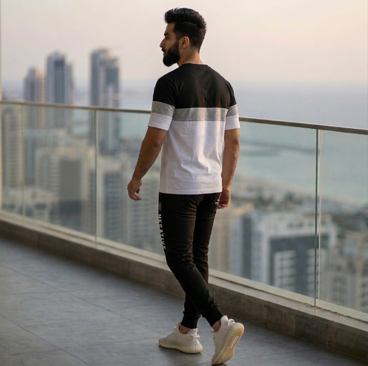 Men's Polyester Printed Tracksuit - Image 3